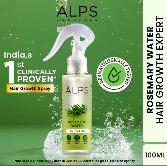 Alps Goodness Rosemary Water, Hair Spray For Regrowth & Strength