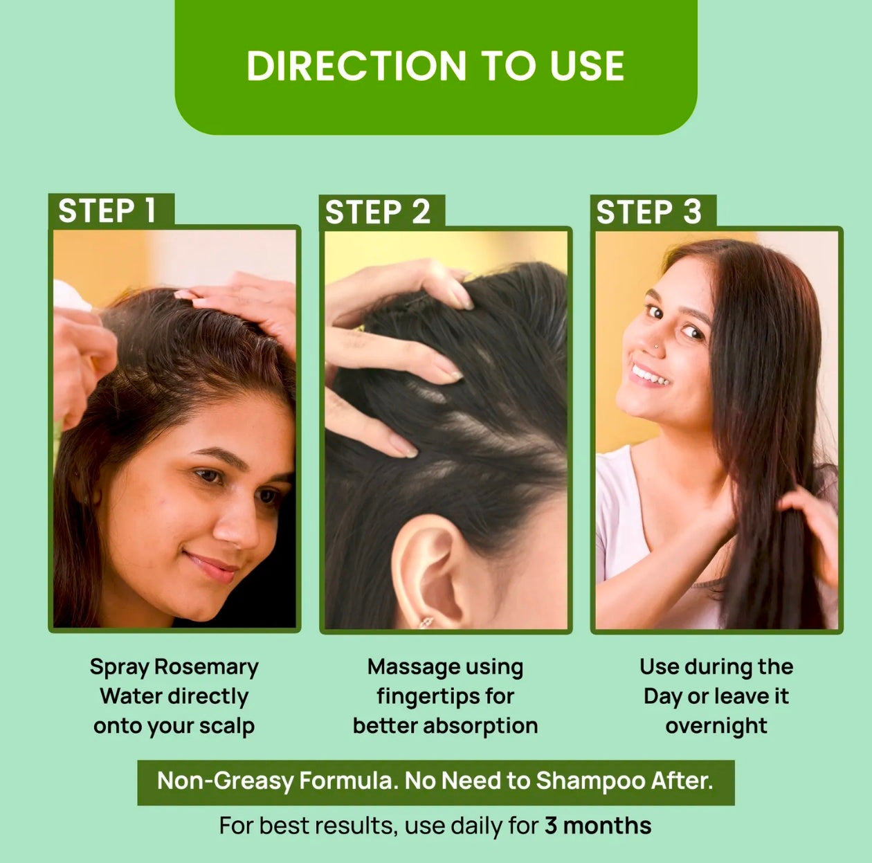 Alps Goodness Rosemary Water, Hair Spray For Regrowth & Strength